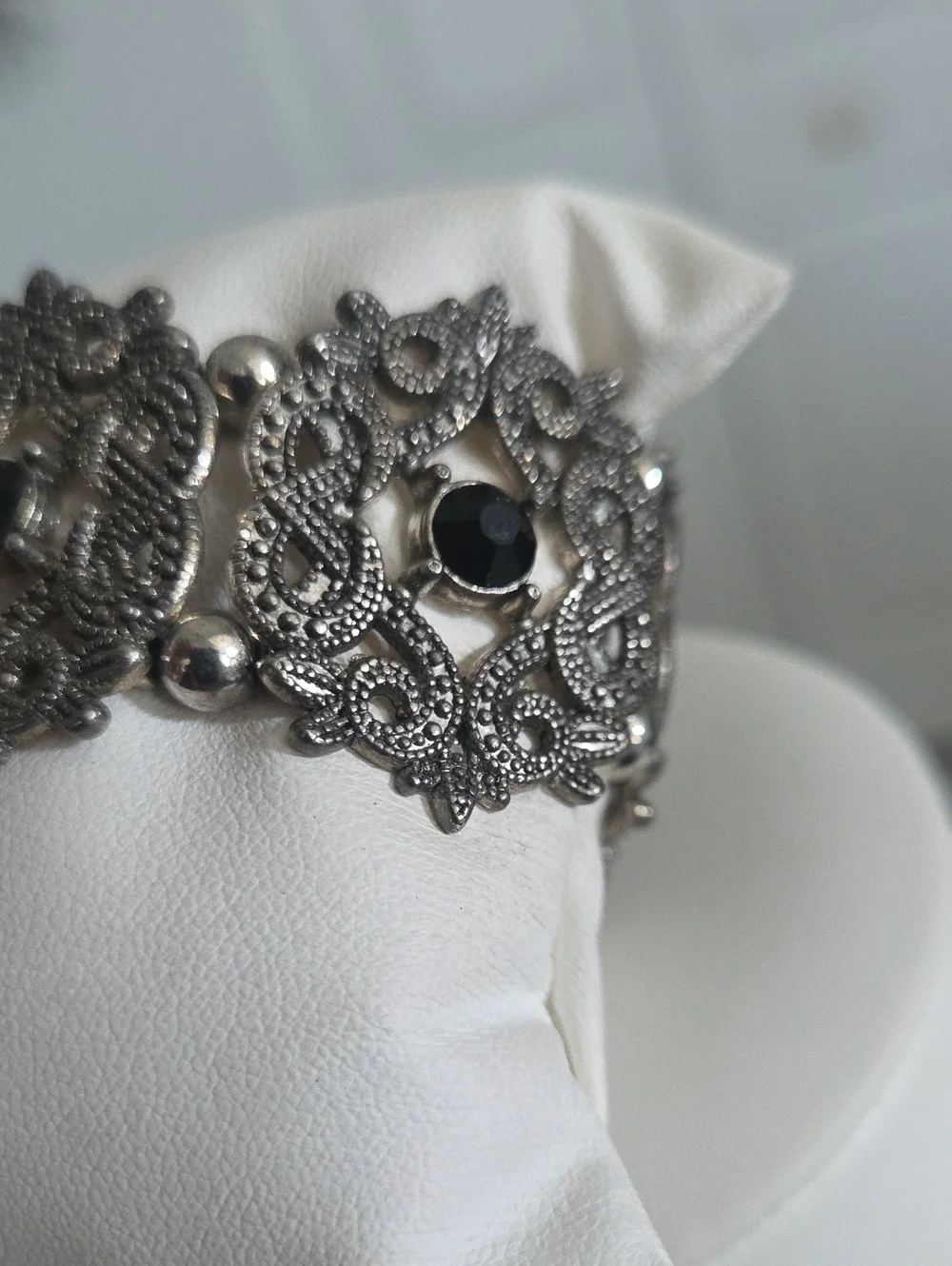 Paparazzi Empressive Shimmer Black Bracelet NWT